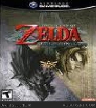 The Legend of Zelda : Twilight Princess box cover