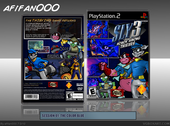 Sly 3 Honor Among Thieves Sony Playstation 2 Game