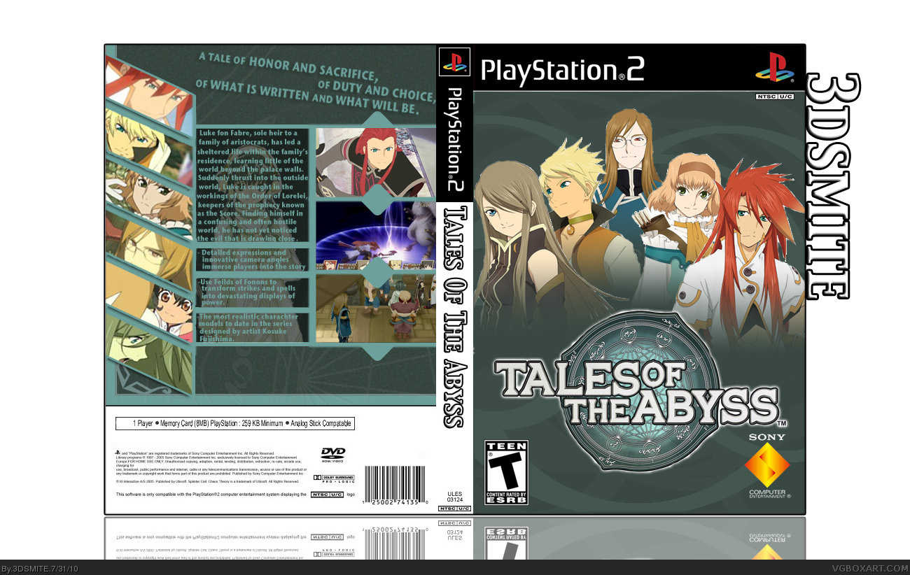 Tales of the Abyss box cover