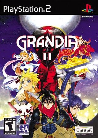 Grandia II box cover