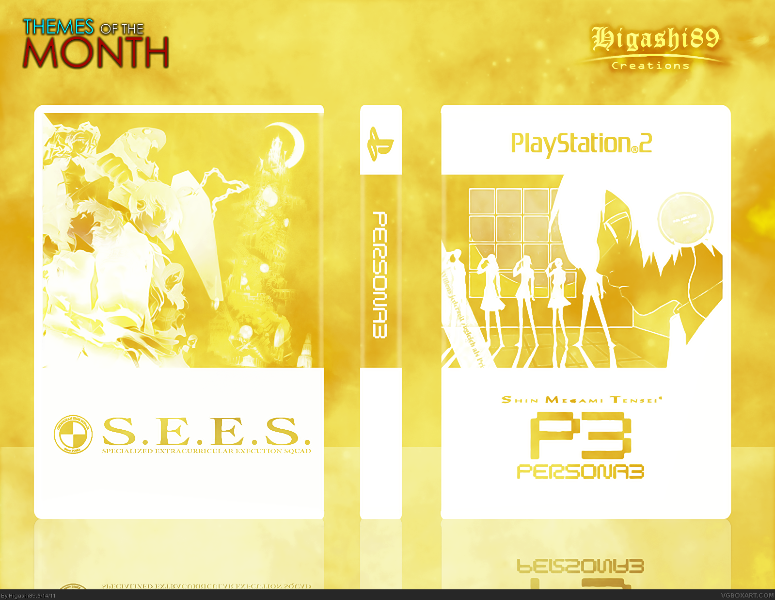 Persona 3 box cover