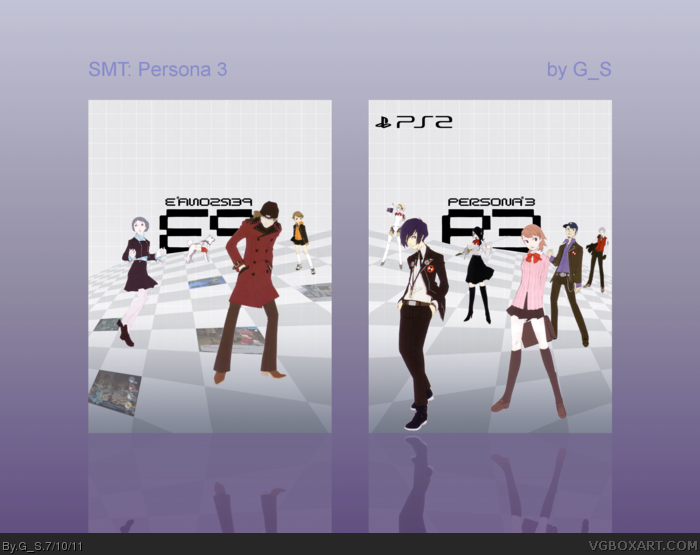 Persona 3 box art cover