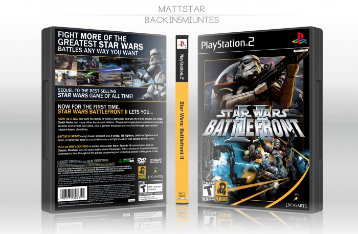 Star Wars: Battlefront II box art cover
