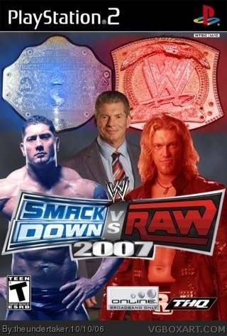 WWE SmackDown vs Raw 2007 PS2 ISO Download - SafeROMs