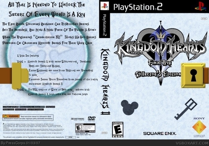 Kingdom Hearts 2: Final Mix Collector's Edition box art cover