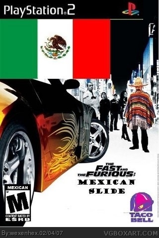 The Fast and the Furious: Mexican Slide box cover