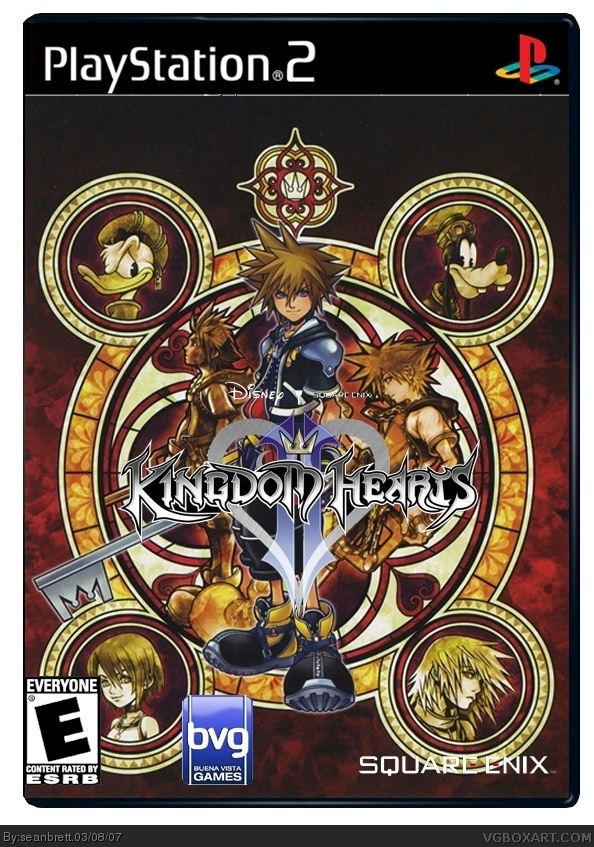 kingdom hearts 3 box art deluxe edition