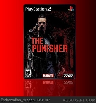 The Punisher Print Ad/Poster Art Playstation 2 PS2 XBOX PC Small Box