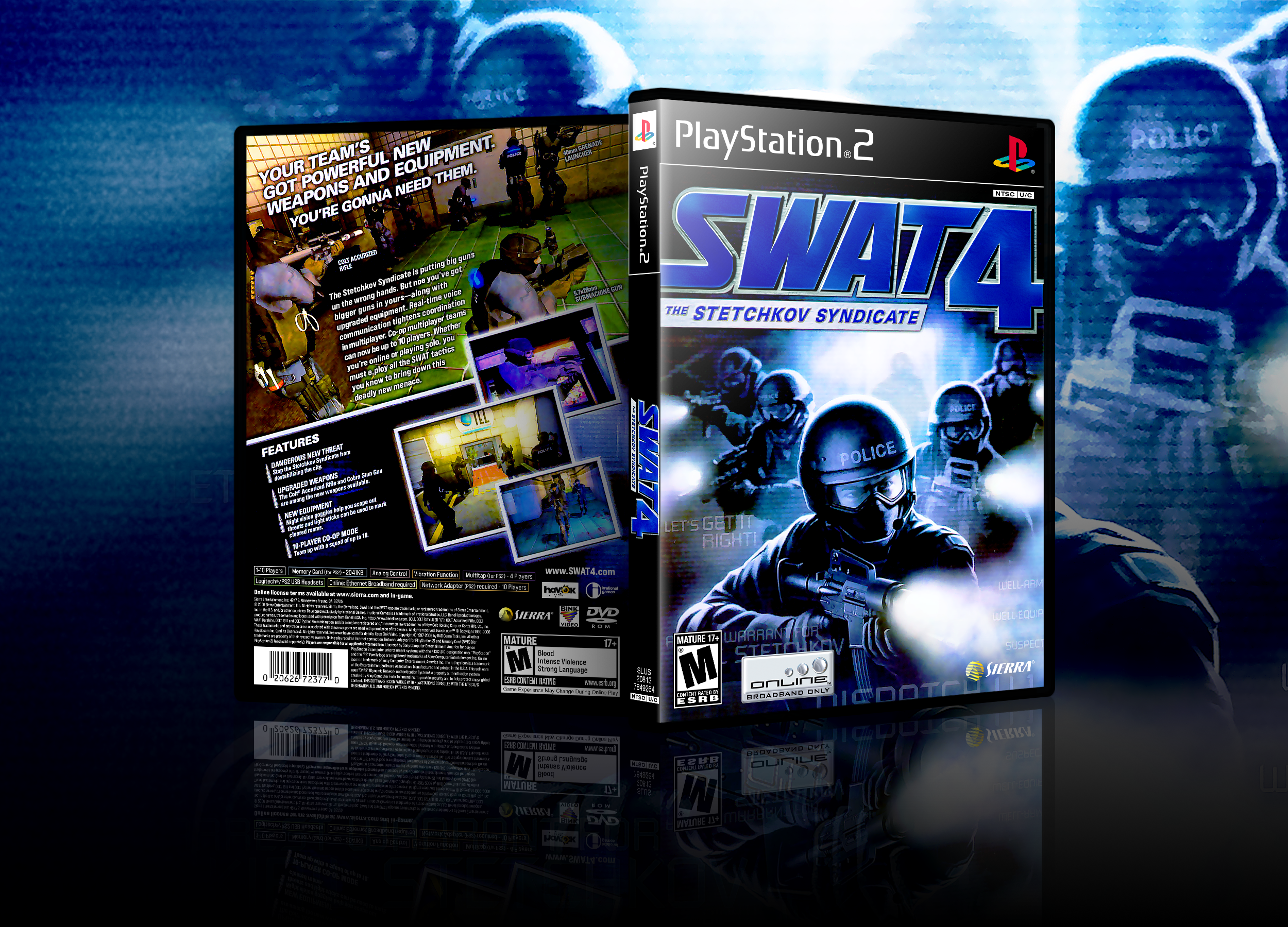SWAT 4: The Stetchkov Syndicate box cover