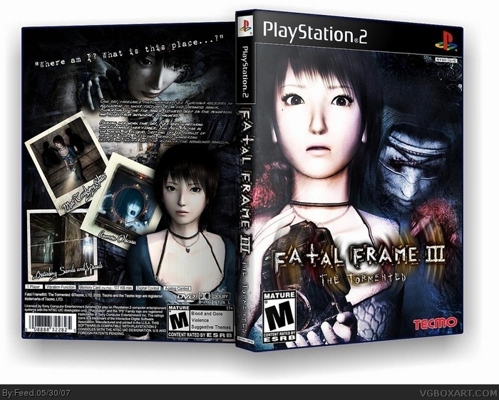 Fatal Frame III: The Tormented PlayStation 2 Box Art Cover by Feed