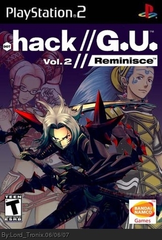 .hack//G.U. Vol. 2: Reminisce PlayStation 2 Box Art Cover by Lord Tronix