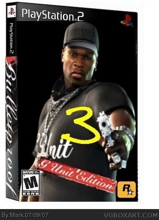 50 Cent BulletProof 3 PlayStation 2 Box Art Cover by Mark