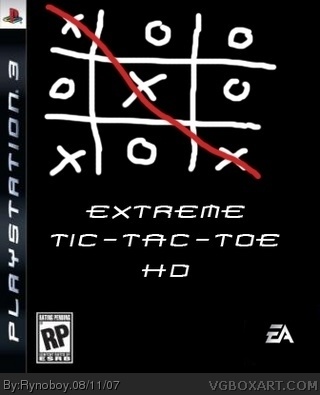 Tic-Tac-Toe box cover