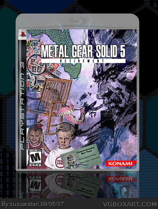 Metal Gear Solid 5: Retirement box cover