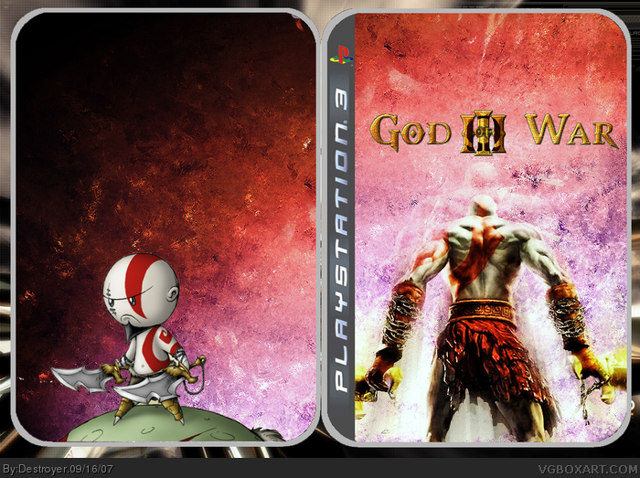 God of War III:  Limited Collector's Edition box art cover