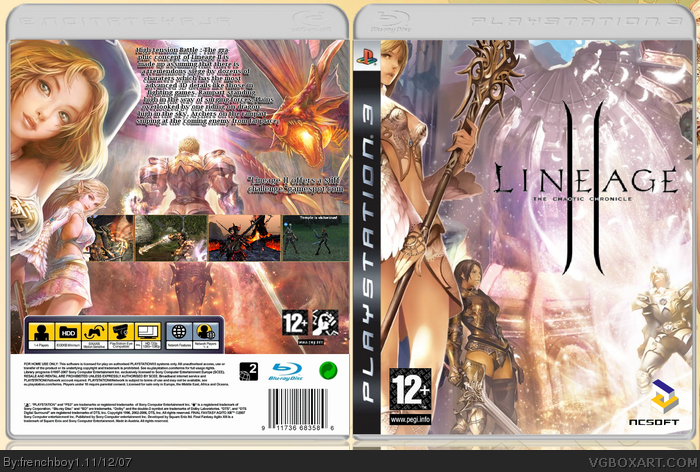 Lineage II : The Chaotic Chronicles box art cover