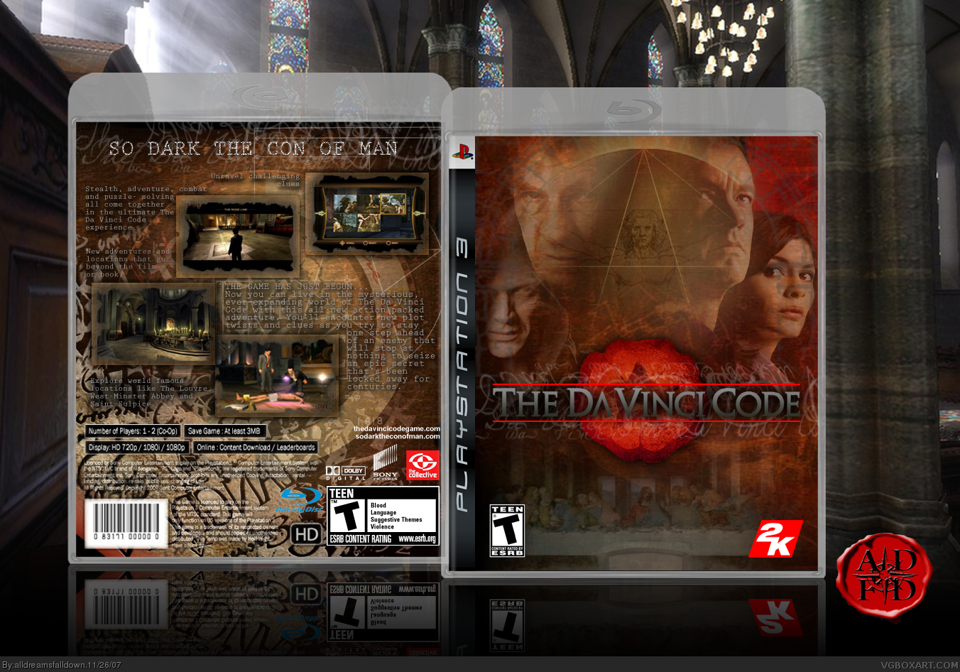The Da Vinci Code box cover