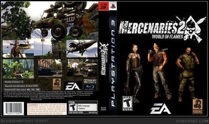 Карта запчастей mercenaries 2