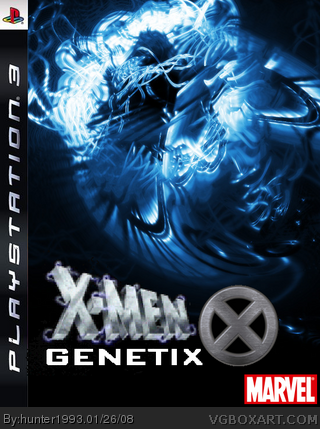 x-men:genetix box cover