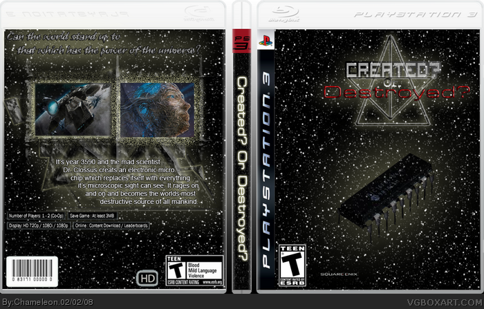 Created? or Destroyed? box art cover