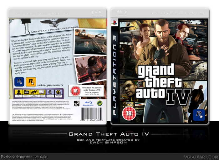 Gran Turismo 4 PlayStation 3 Box Art Cover by deiviuxs