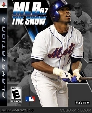 MLB 07 The Show box cover
