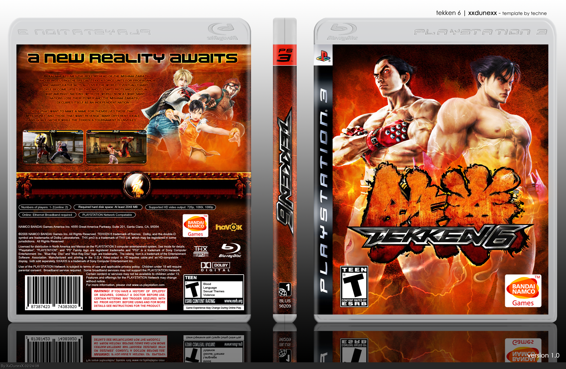 Игра playstation 6. Tekken 3 ps3. Tekken tag Tournament 6 ps3. Tekken 6 ps3 компания. Теккен 6 на пс3.