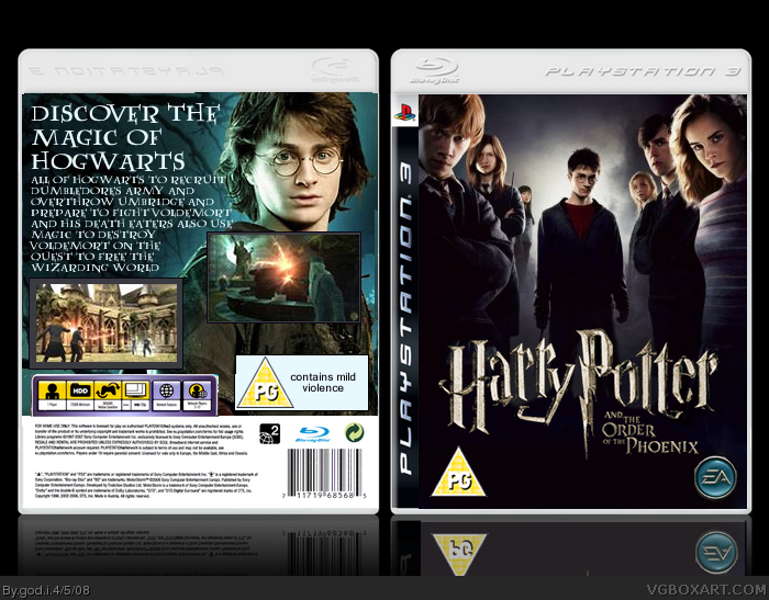 harry potter and the order of the phoenix gamecube