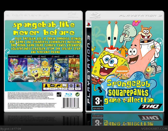 Sponge Bob Squarepants Collection box cover