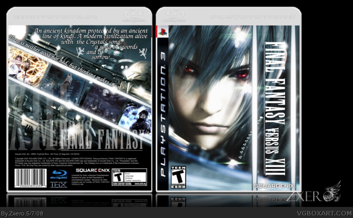 Final Fantasy Versus XIII box art cover