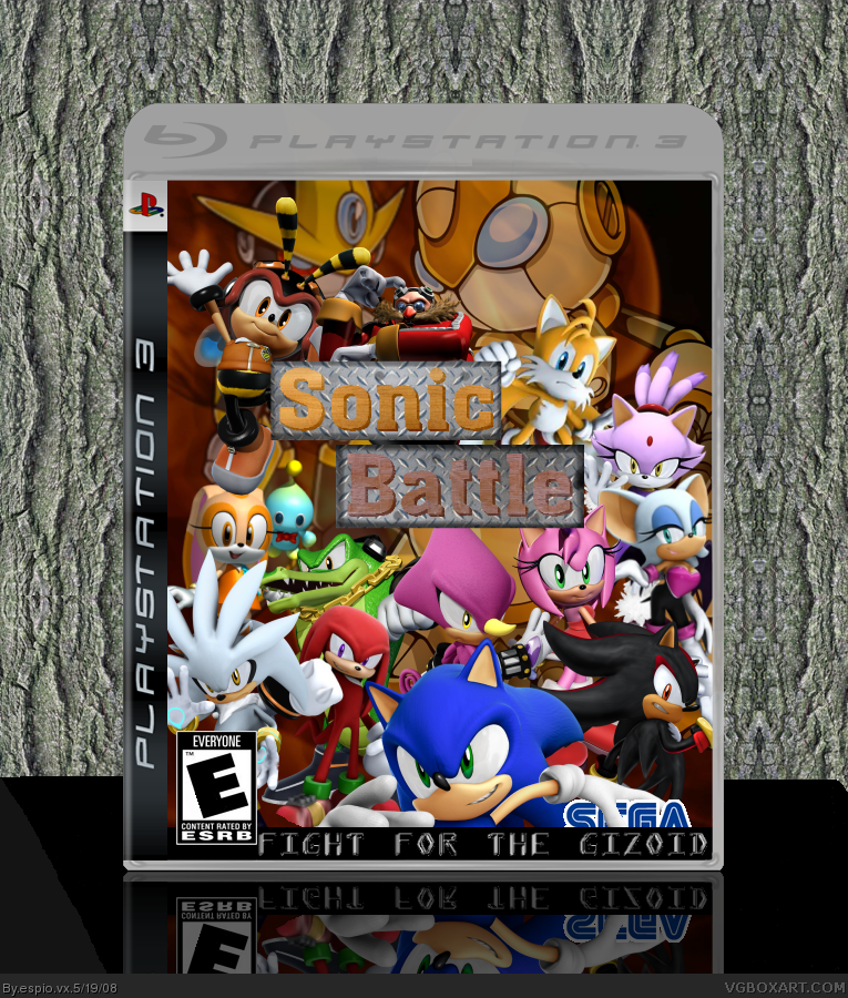 Sonic Battle: Fight for the Gizoid box cover