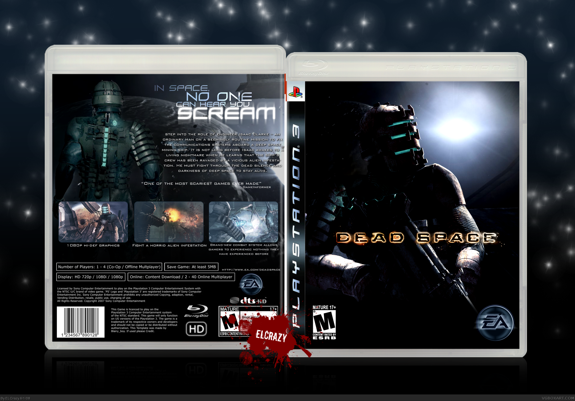 dead space 3 limited edition ps3 cover art