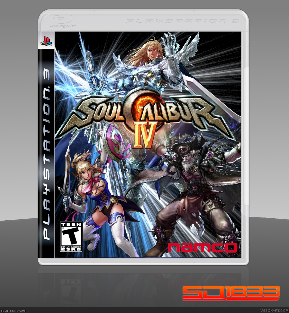Soulcalibur IV box cover