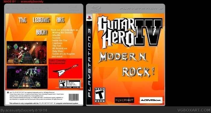 Guitar Hero IV box art cover
