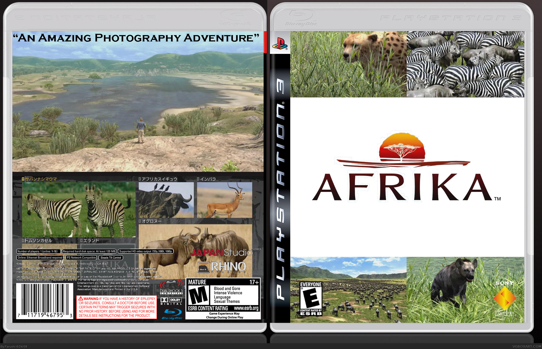 Viewing full size Afrika box cover