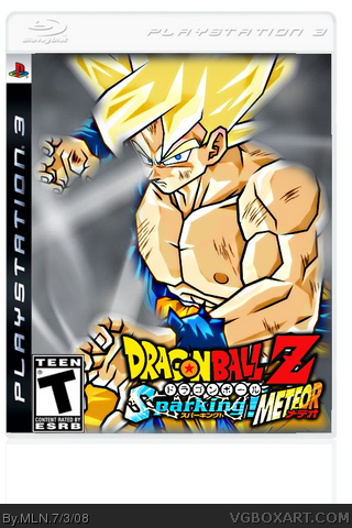 Dragonball Z Sparking Meteor PlayStation 3 Box Art Cover by MLN