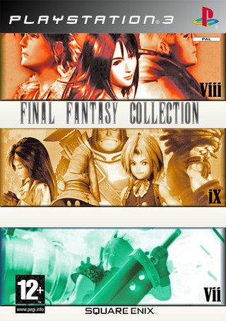 Final Fantasy Collection PlayStation 3 Box Art Cover by E_G