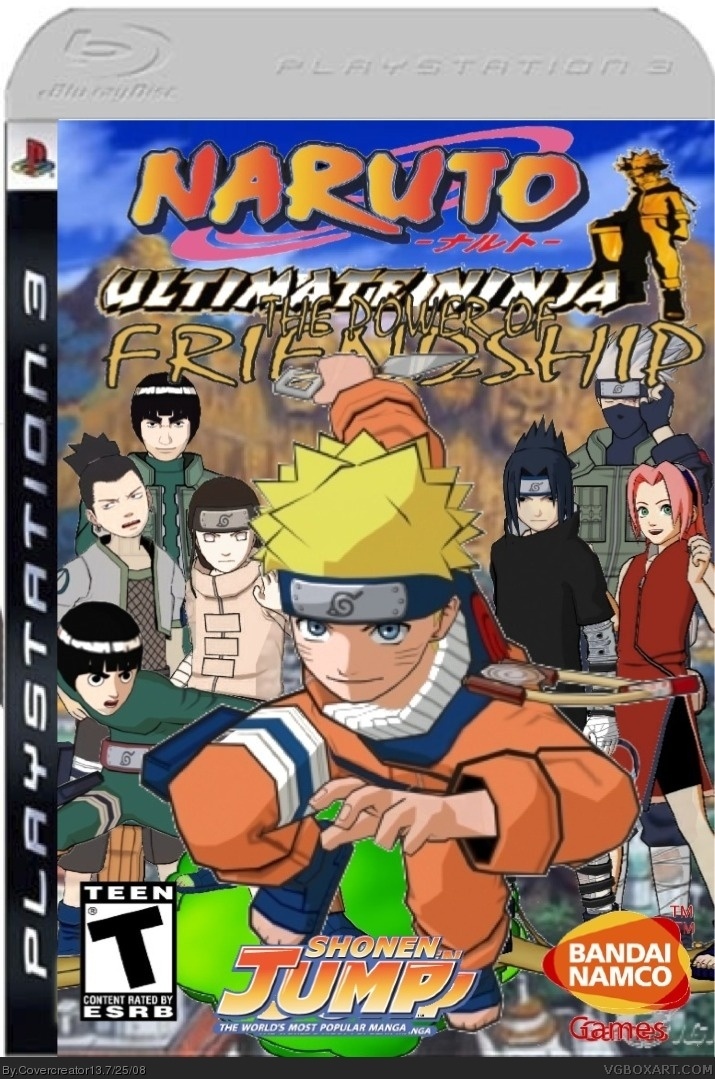 Viewing full size Naruto box cover