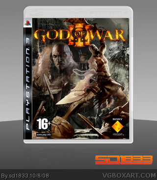 God of War III box art cover