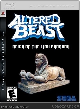 Altered Beast: Reign of the Lion Pharaoh box cover