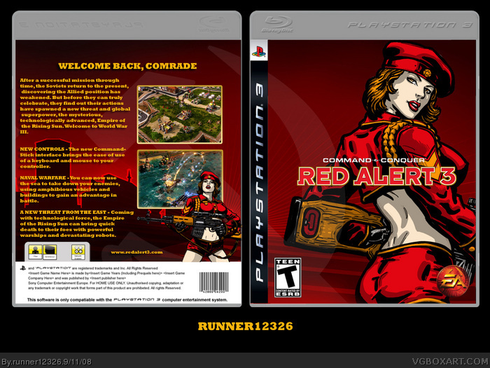 command and conquer red alert 3 ps3