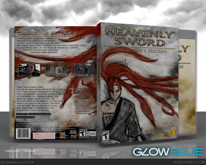 Heavenly Sword box art cover