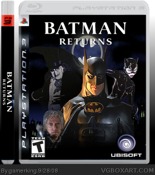 Batman Returns box art cover