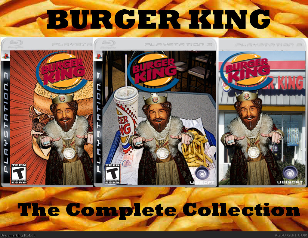 Burger King box cover