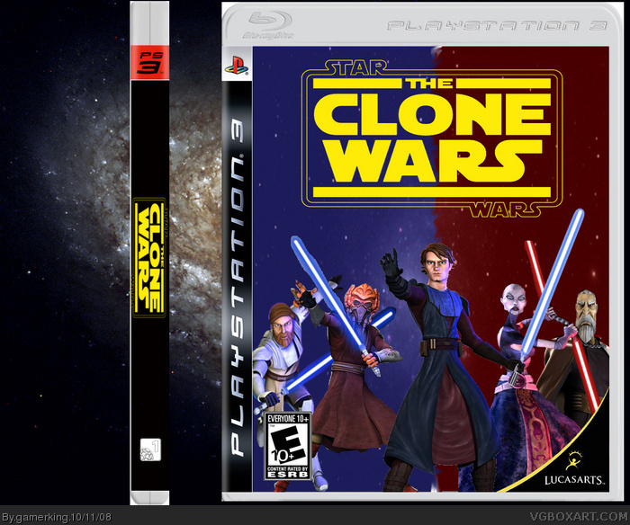 Star Wars: The Clone Wars box art cover