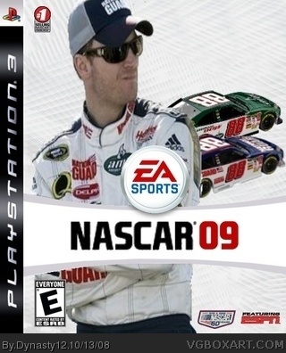NASCAR 09 box cover