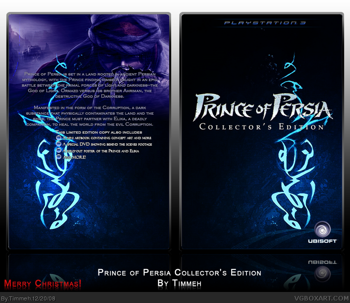 Prince of Persia Collector's Edition box art cover