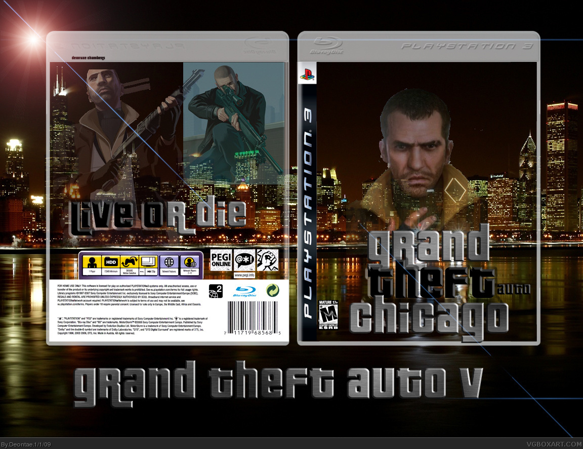 Grand Theft Auto Chicago box cover