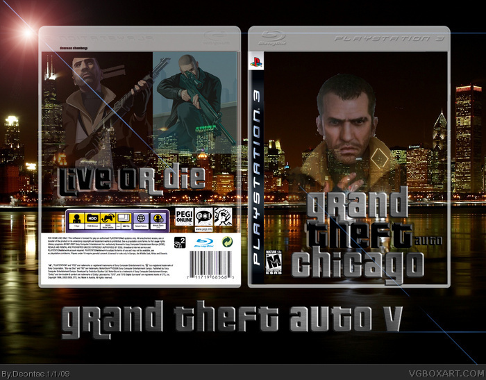 Grand Theft Auto Chicago box art cover