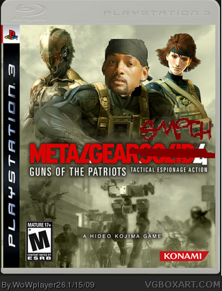 Metal Gear Smith 4 box cover